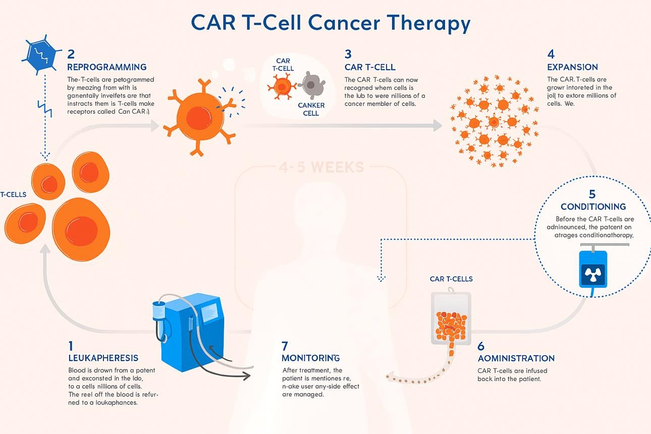 CAR-T Cell Therapy Treatment in India – Types, Risks, Cost and Benefits